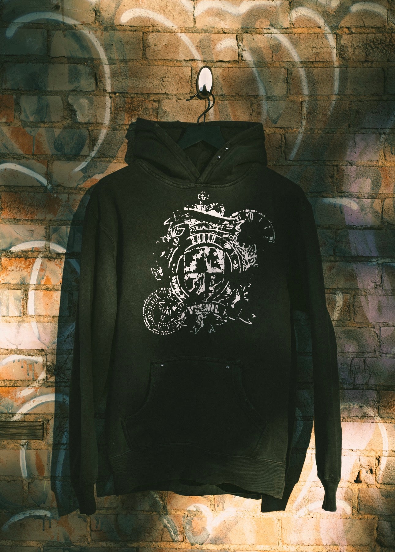 “hardware” hoodie grey