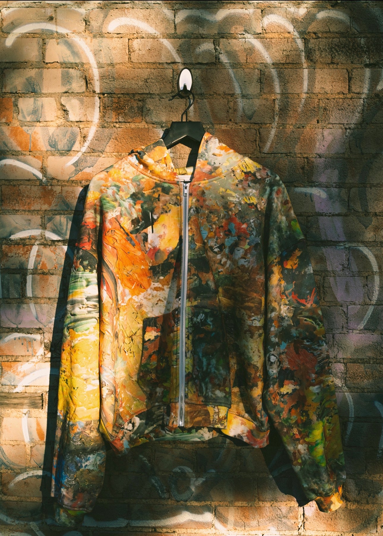 “painter pallet” zip up